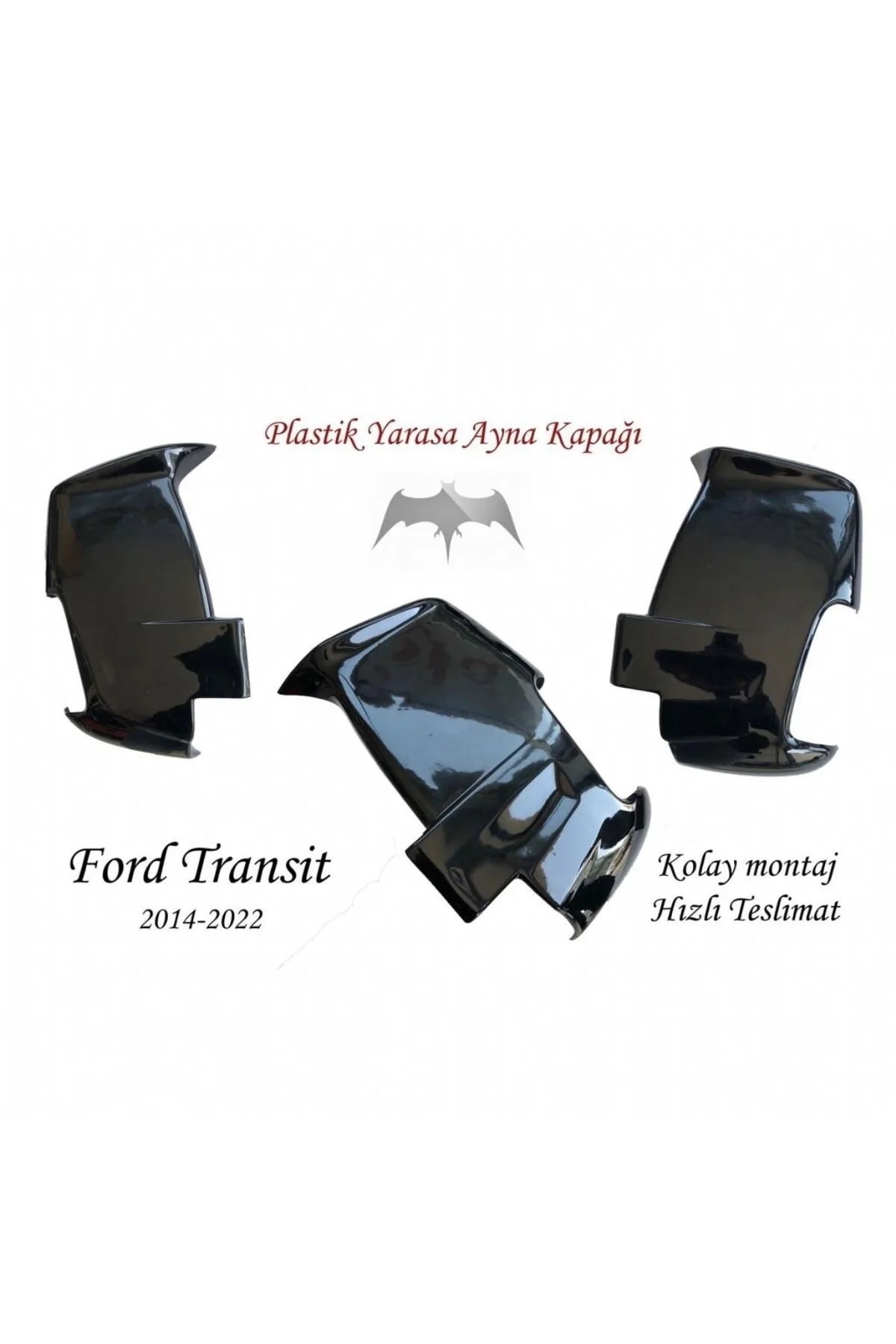 Ford Transit 2014-2025 Piano Black Ayna Kapağı