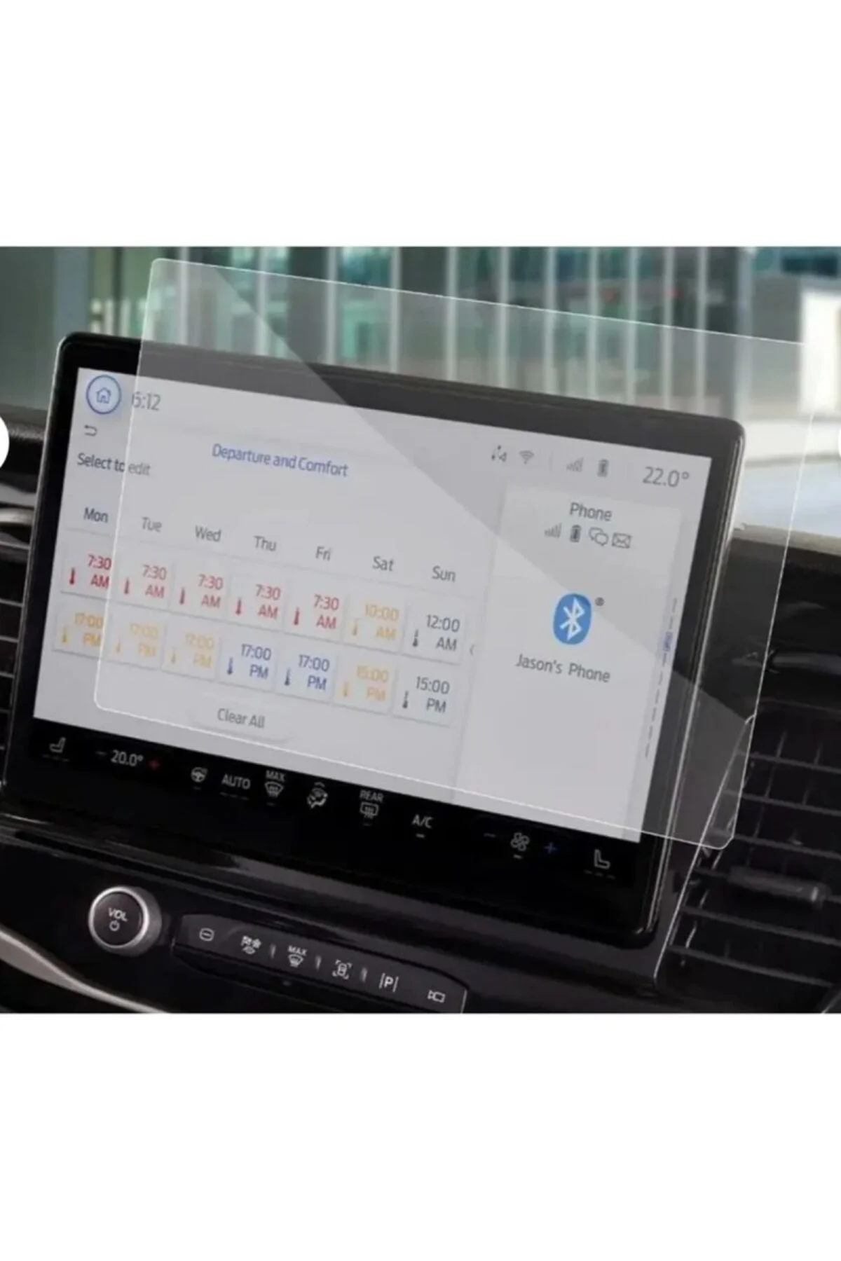 Ford Transit 2025 Uyumlu 9H Nano Navigasyon ve Multimedya Ekran Koruyucu