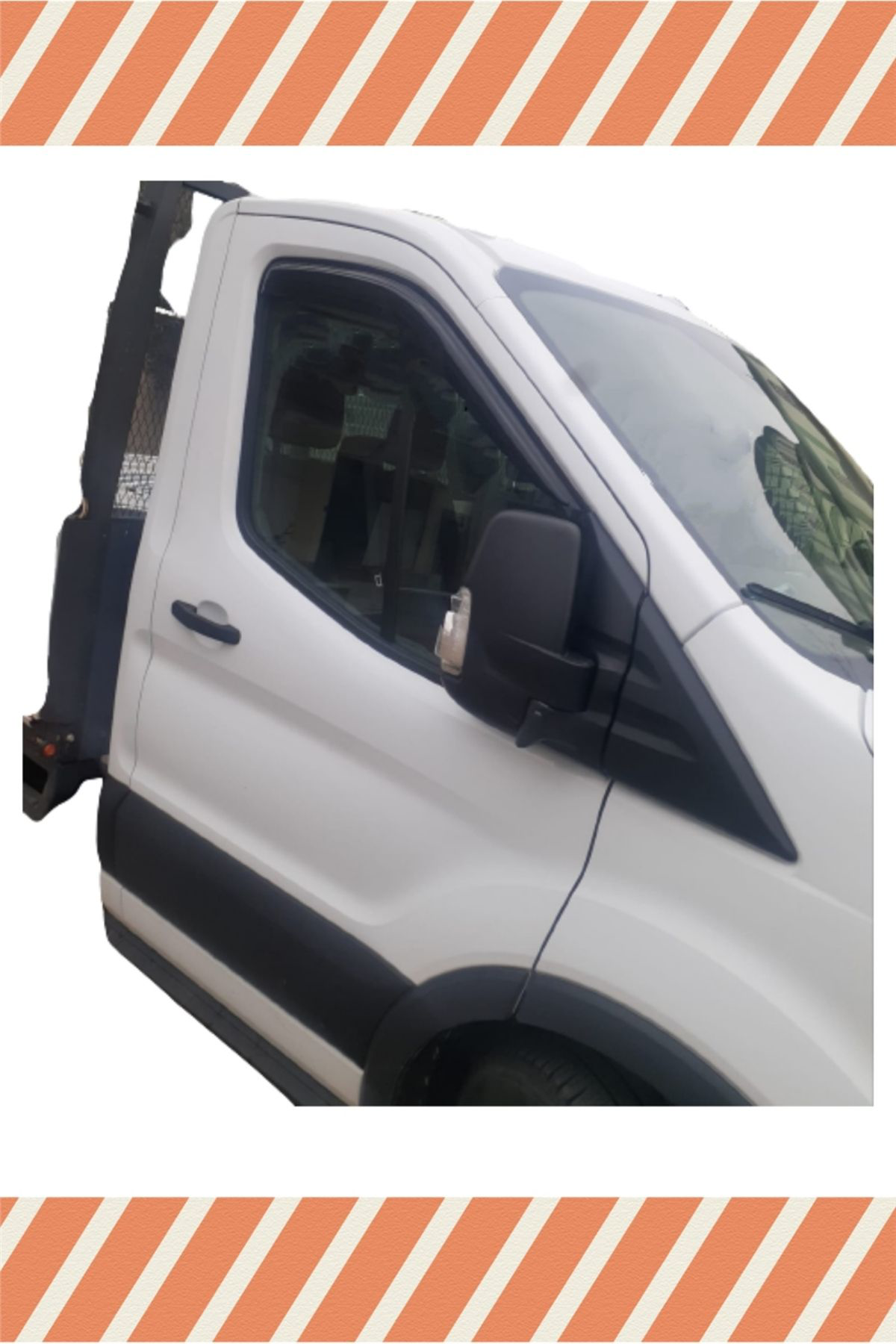 Ford Transit Komyonet 2014 -2022 2'li Mügen Tip Cam Rüzgarlığı