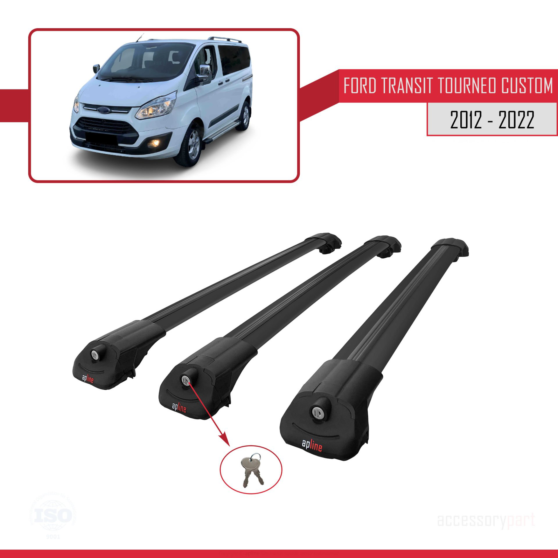 Ford Transit Tourneo - Custom 2012-2023 Arası ile uyumlu ACE-1 Ar