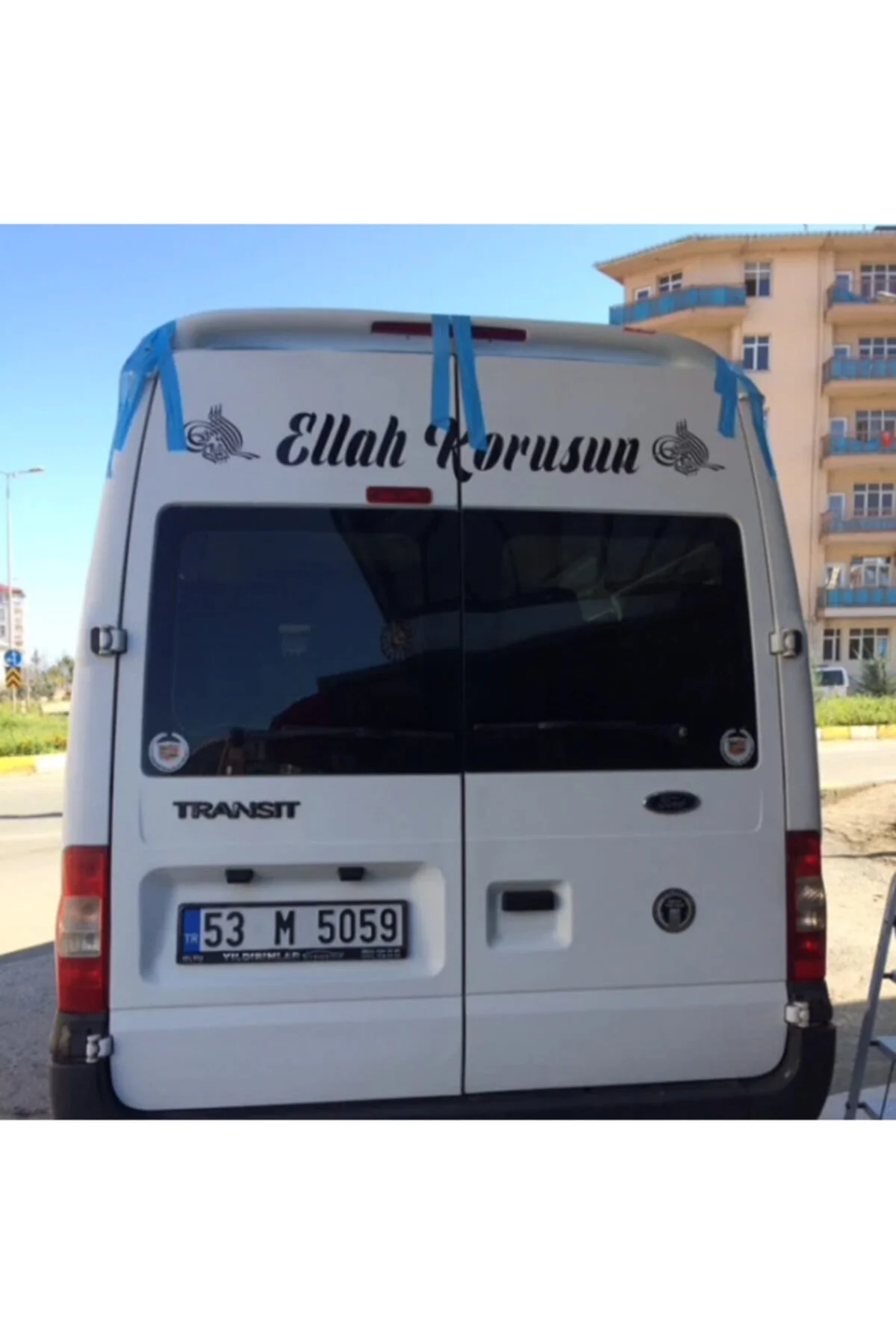Ford Transit Uyumlu 4 Bacak Beyaz Spoiler Ford Transit Uyumlu 4 Bacak Beyaz Spoiler