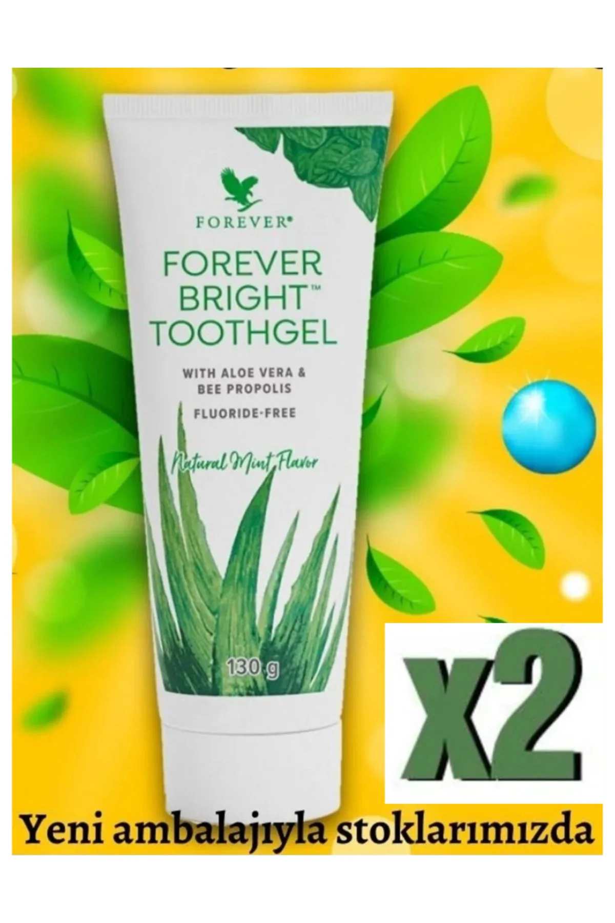 Forever Bright Toothgel Diş Macunu 2 Adet