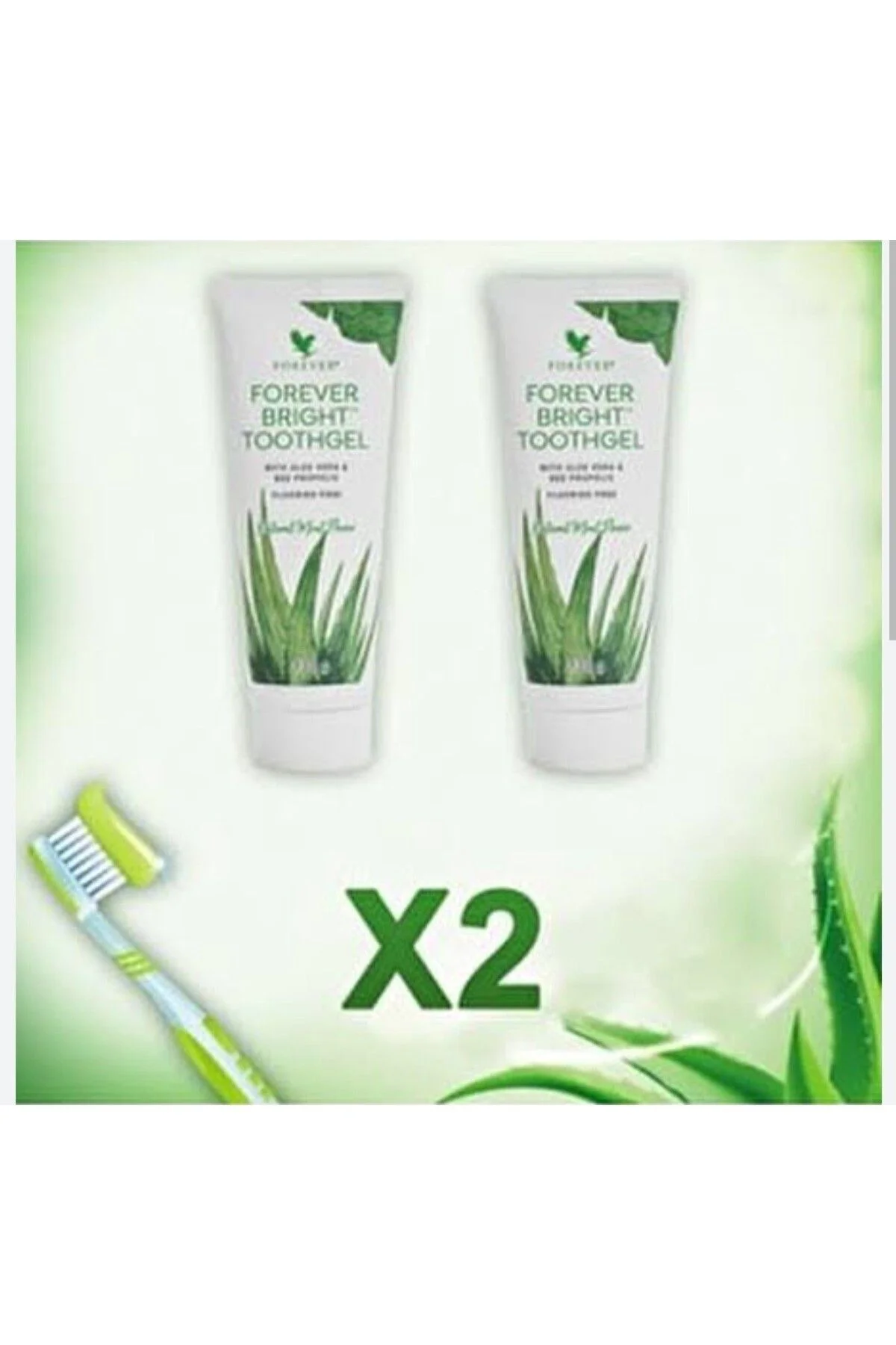 Forever Bright Toothgel Diş Macunu 2 Adet