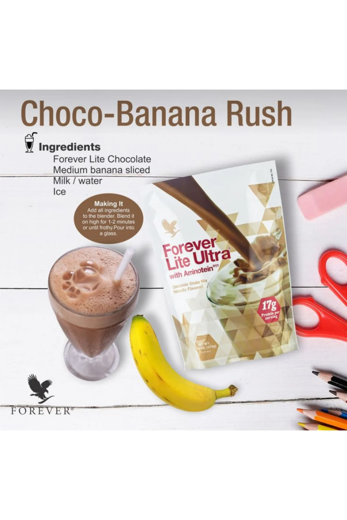 Forever Lite Ultr Chocolate(Bitkisel Protein)