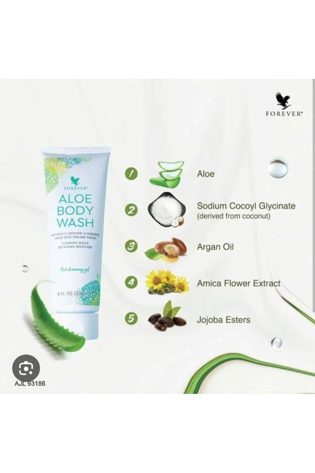 FOREVER LİVİNG ALOE BODY WASH
