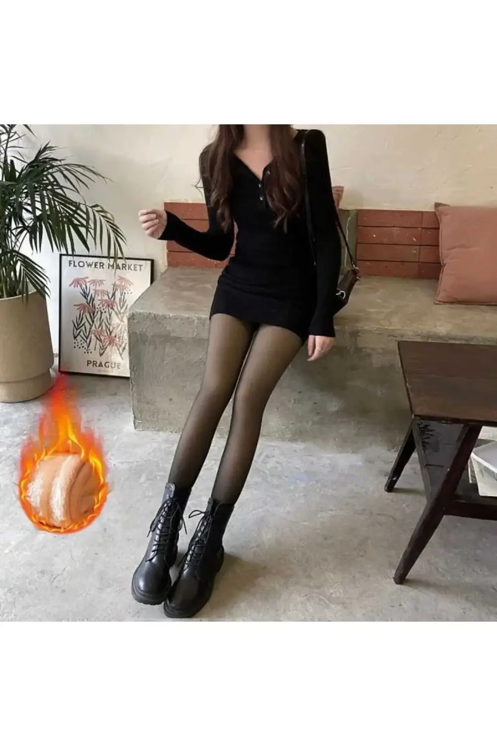 FORM ANGELS ÇORAP GÖRÜNÜMLÜ PELUŞ TAYT