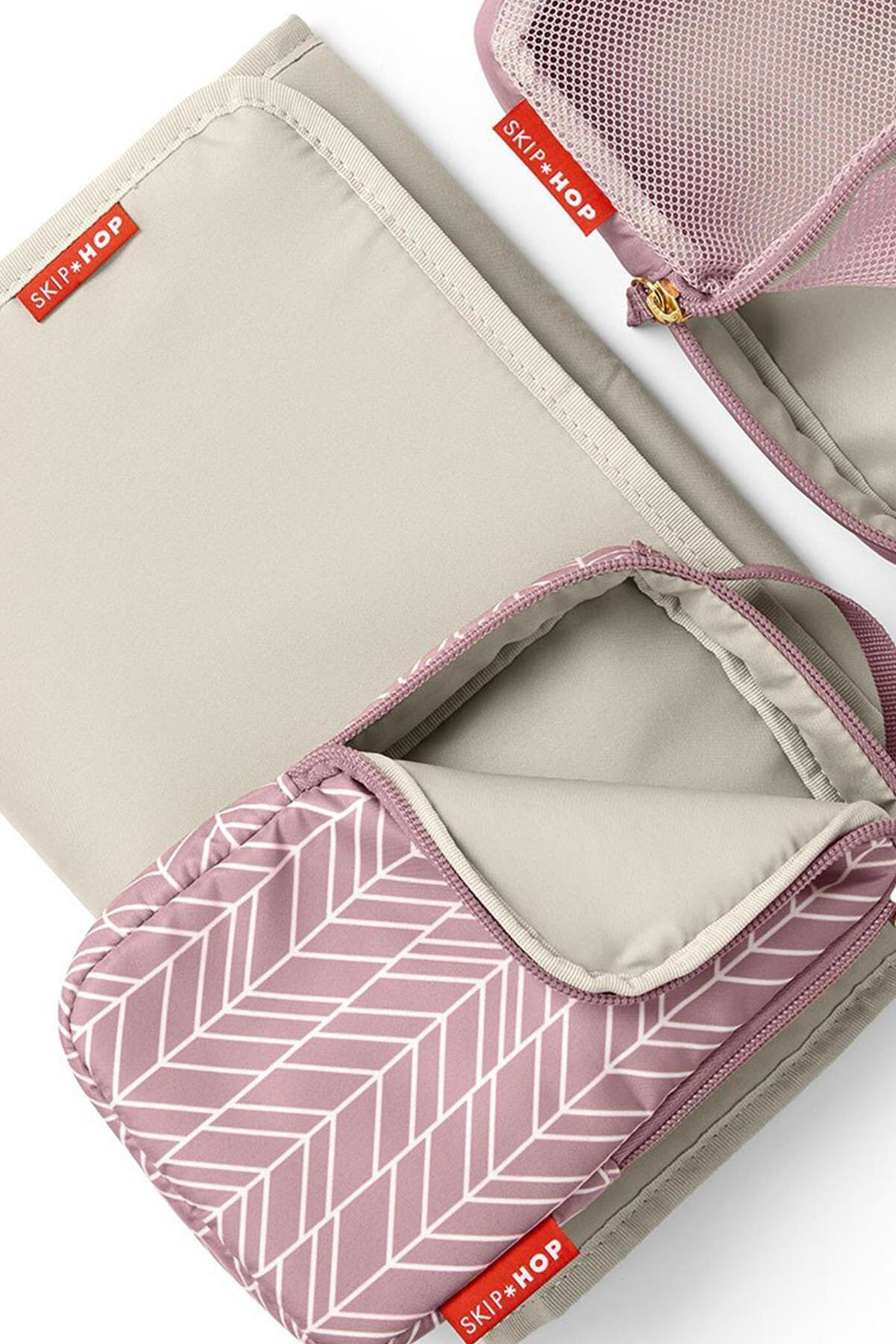 Forma Çok Bölmeli Organizatör Anne Bebek Bakım Pembe Sırt Çantası