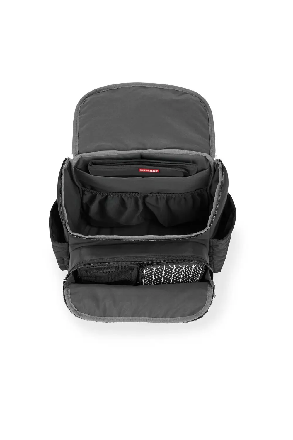 Forma Sırt Çantası Bebek Bakım Çantası - Mat Siyah - Yeni Model