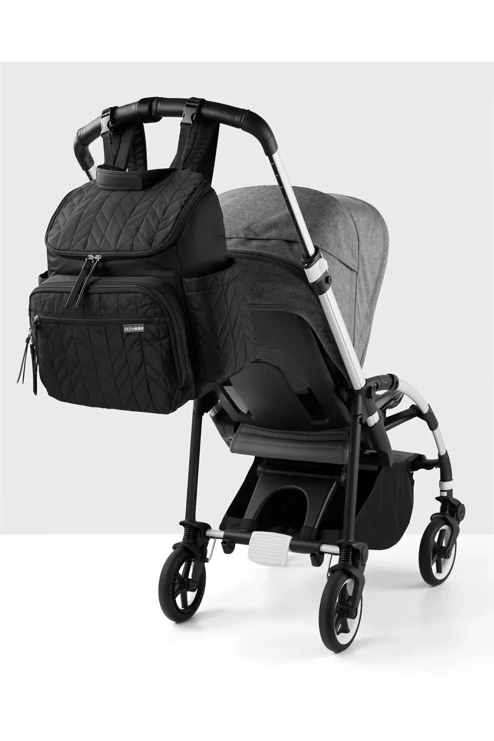 Forma Sırt Çantası Bebek Bakım Çantası - Mat Siyah - Yeni Model