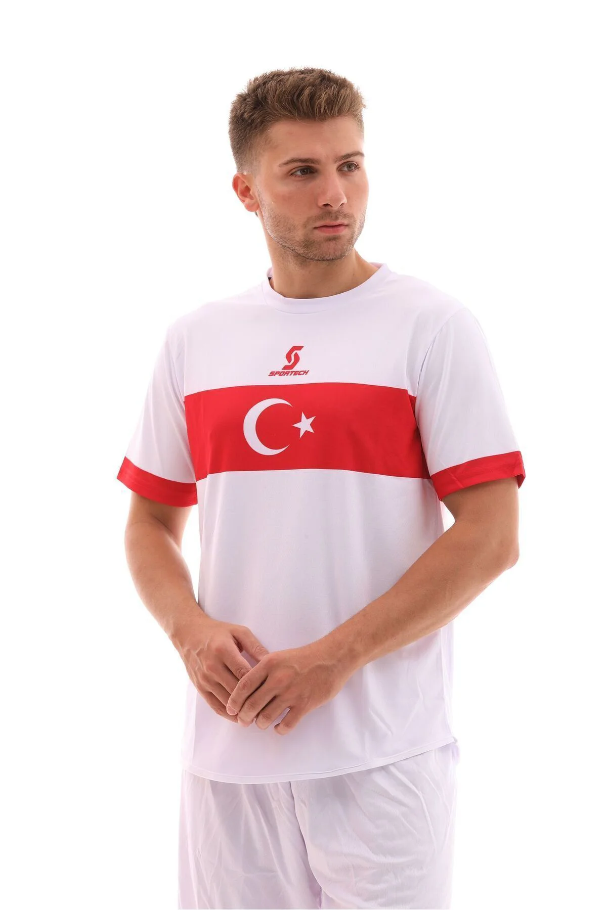 Forma Şort Takım Türkiye Milli Takım Beyaz (TEK KELİME ISİM VE NU