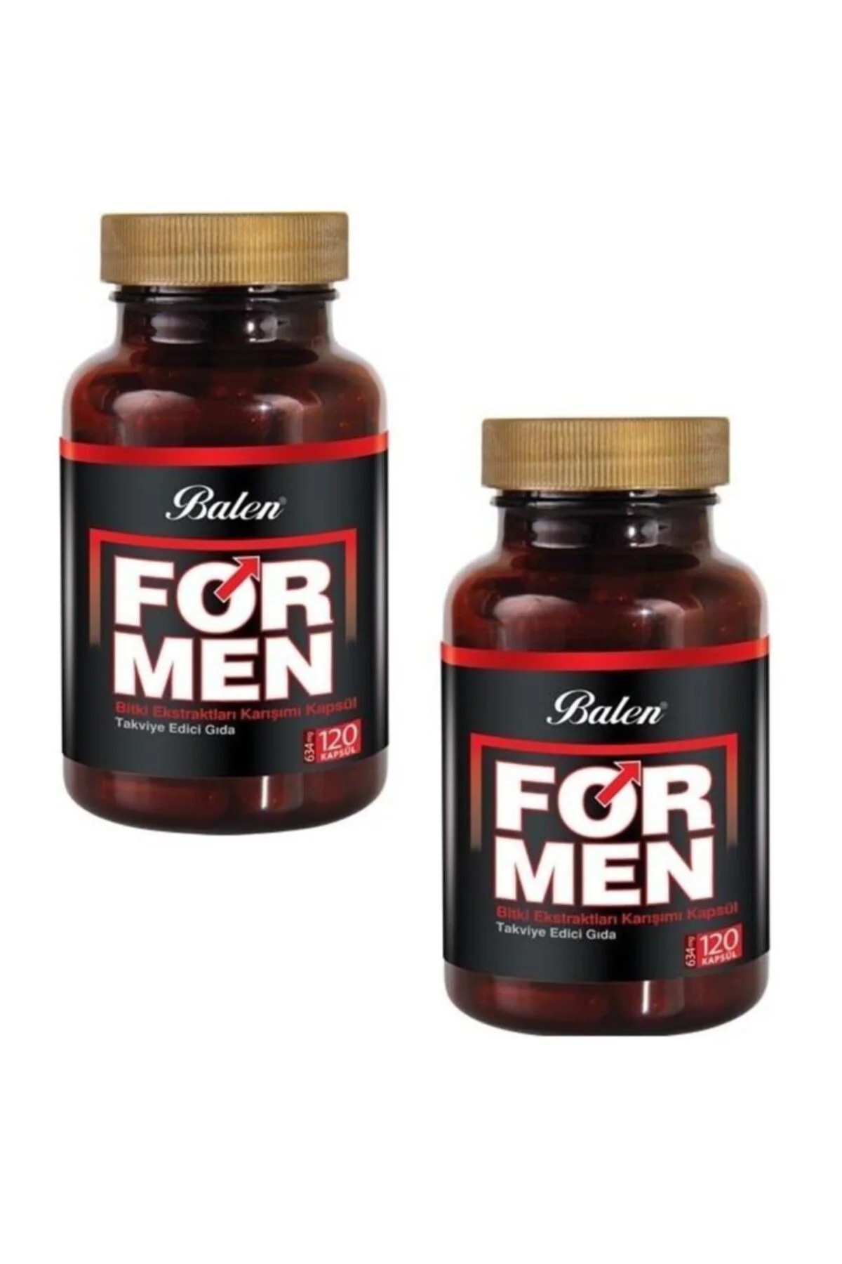 Formen Bitki Ekstratları Karışımı Kapsül 634mg* 120 2 Adet