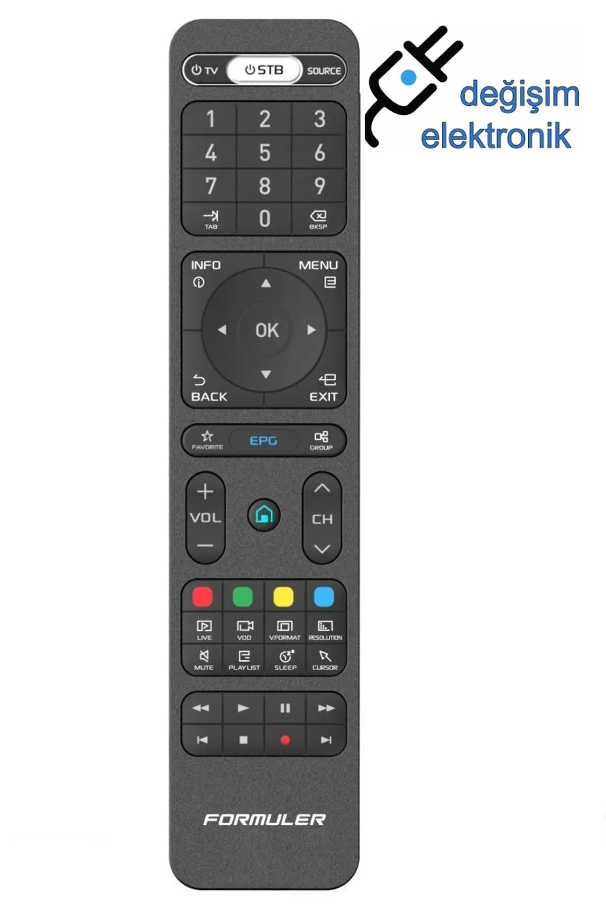 Formuler Z+ Neo Android Tv Box Orjinal Kumandası Formuler Z+ Neo Android Tv Box Orjinal Kumandası