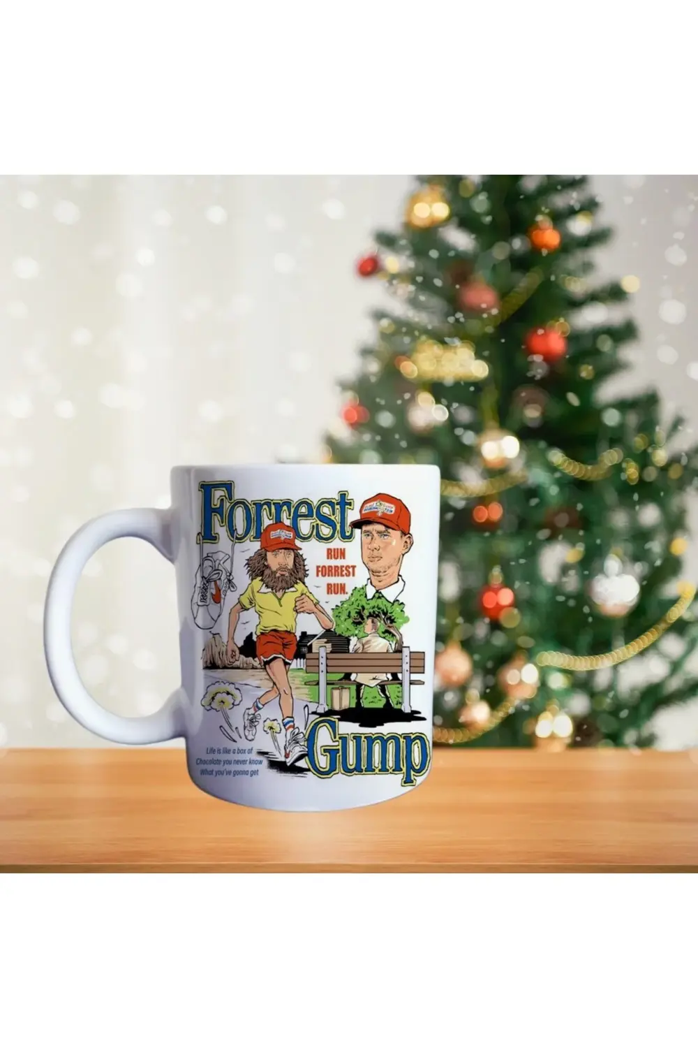 Forrest Gump- Tom Hangs - Koş Forrest Koş Film Temalı Porselen Ku