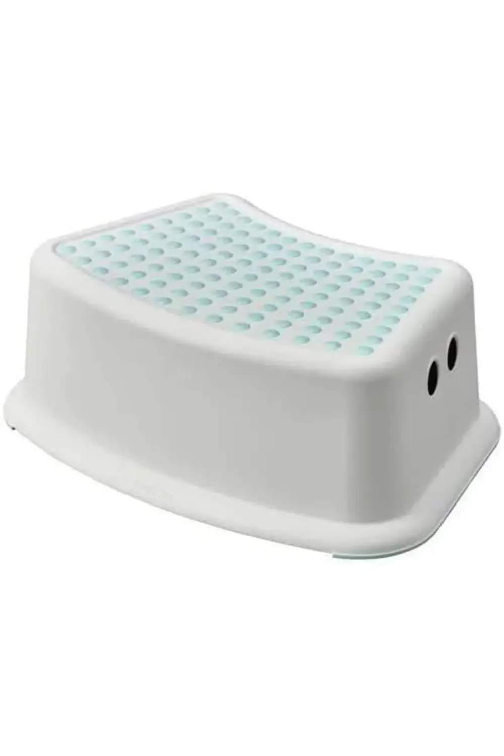 FÖRSIKTIG çocuk basamağı, beyaz-turkuaz, 37x13 cm 1175713