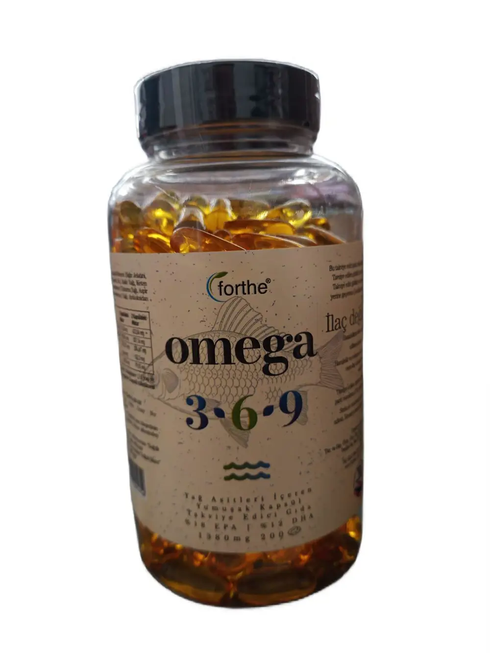 Forthe Omega 3-6-9 Balık Yağı 200 Kapsül 8690957005054 Forthe Omega 3-6-9 Balık Yağı 200 Kapsül 8690957005054