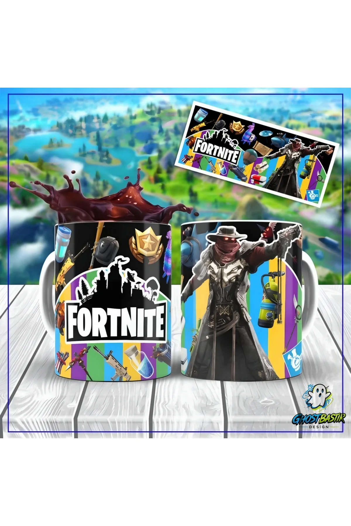 Fortnite Kupa Bardak | Tek Adet K0224
