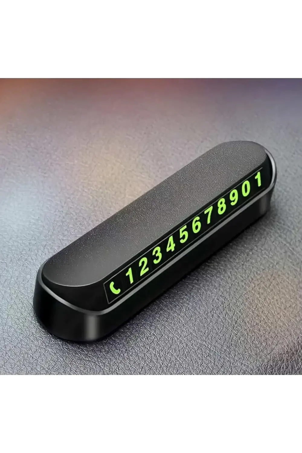 Fosforlu Acılır Kapanabilir Numaratör Ön Torpido Üstü Telefon Num