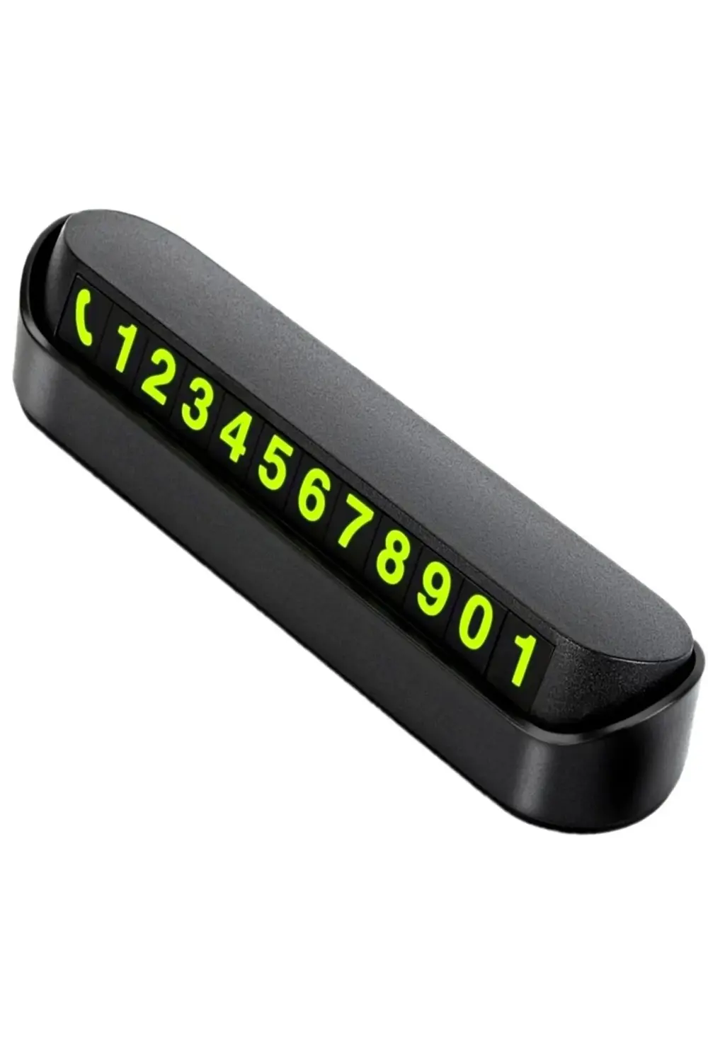 Fosforlu Acılır Kapanabilir Numaratör Ön Torpido Üstü Telefon Num