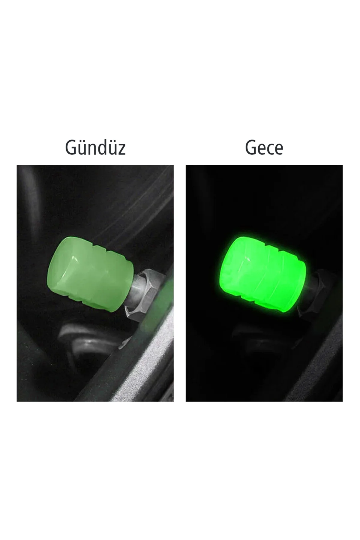 Fosforlu Araç Motosiklet Bisiklet Lastik Sibop Kapağı (Tekli) Fosforlu Araç Motosiklet Bisiklet Lastik Sibop Kapağı (Tekli)