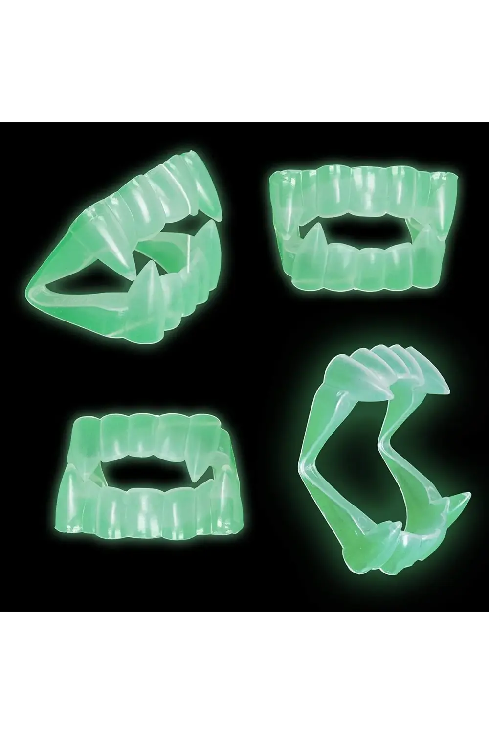 Fosforlu Çift Damak Takma Vampir Dişi