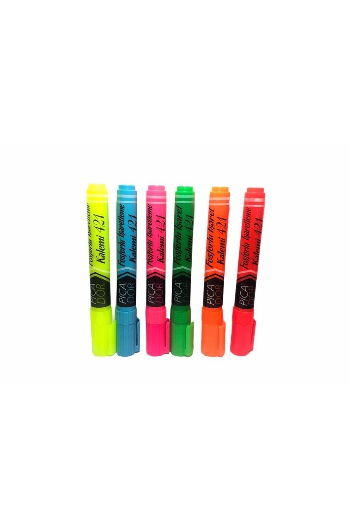 Fosforlu Kalem 6 Lı 421