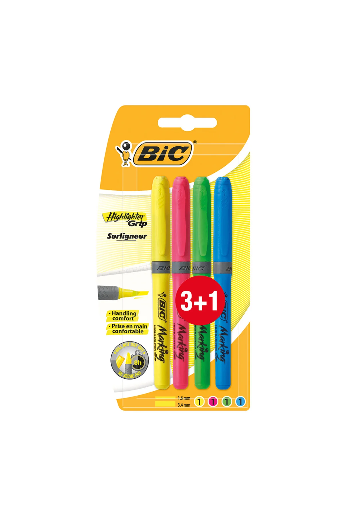 FOSFORLU KALEM BRITE LINER SET 4 LÜ KARIŞIK BLS. 824757-951473