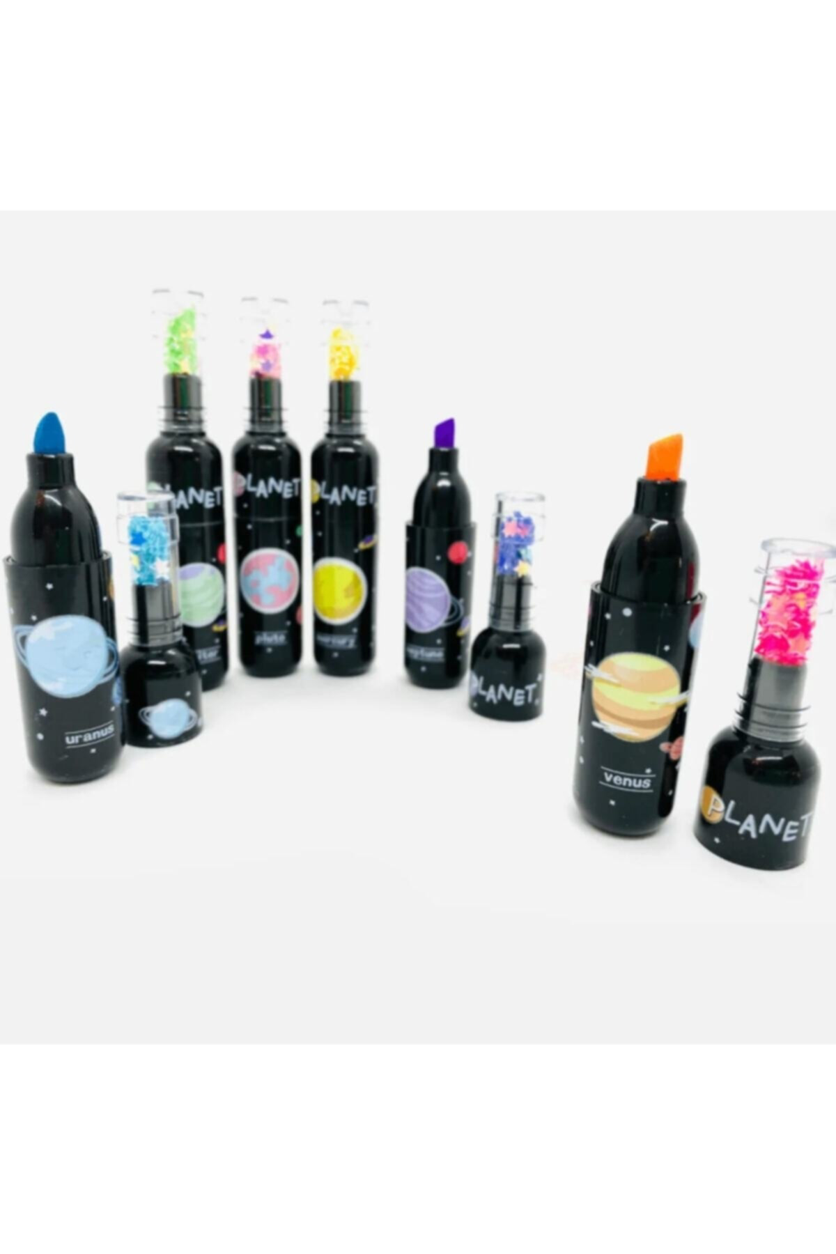 Planet Fosforlu Kalem Gezegenler - 6'Li Paket