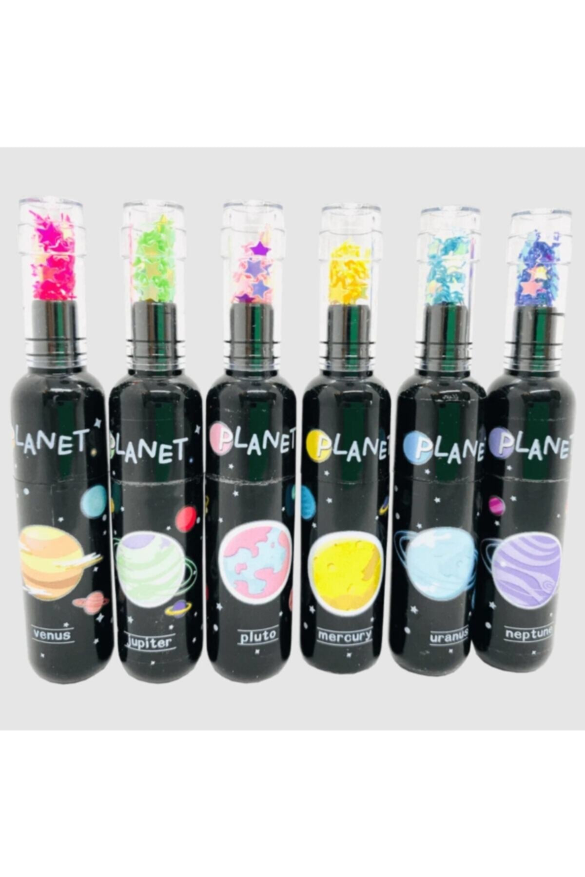 Planet Fosforlu Kalem Gezegenler - 6'Li Paket