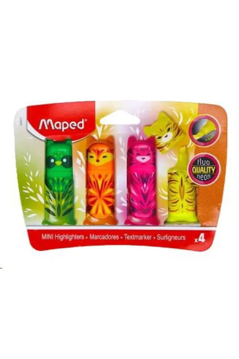 Fosforlu Kalemler Mını Cute Mini -4lü Blister