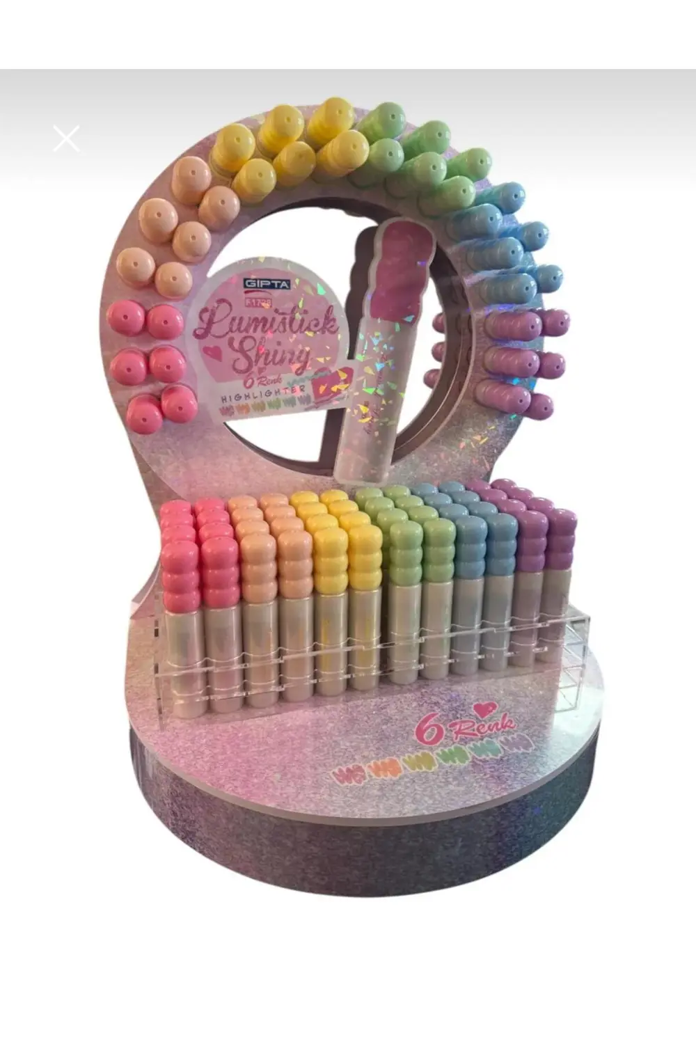 FOSFORLU MARKER -LUMISTICK SHINY SİMLİ MOR