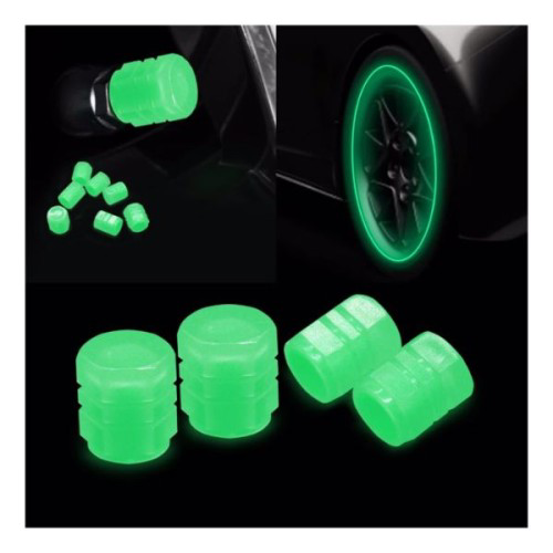 Fosforlu Sibop Kapağı Gece Parlayan ABS Plastik 4'lü Tüm Araçlar Fosforlu Sibop Kapağı Gece Parlayan ABS Plastik 4'lü Tüm Araçlar