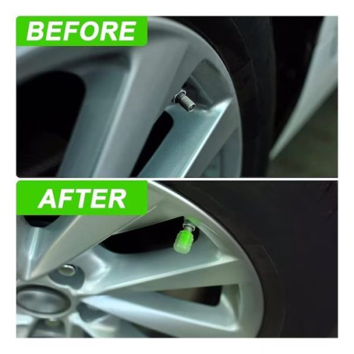 Fosforlu Sibop Kapağı Gece Parlayan ABS Plastik 4'lü Tüm Araçlar Fosforlu Sibop Kapağı Gece Parlayan ABS Plastik 4'lü Tüm Araçlar