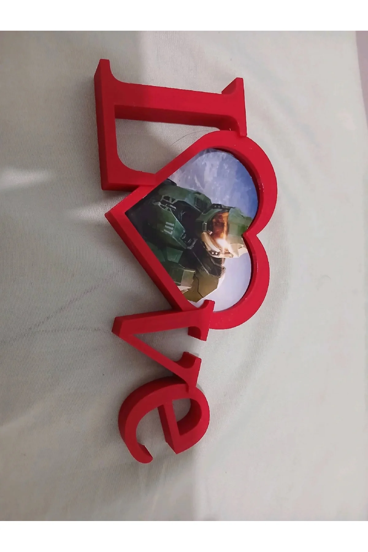 Fotoğraf çerçevesi kapli love