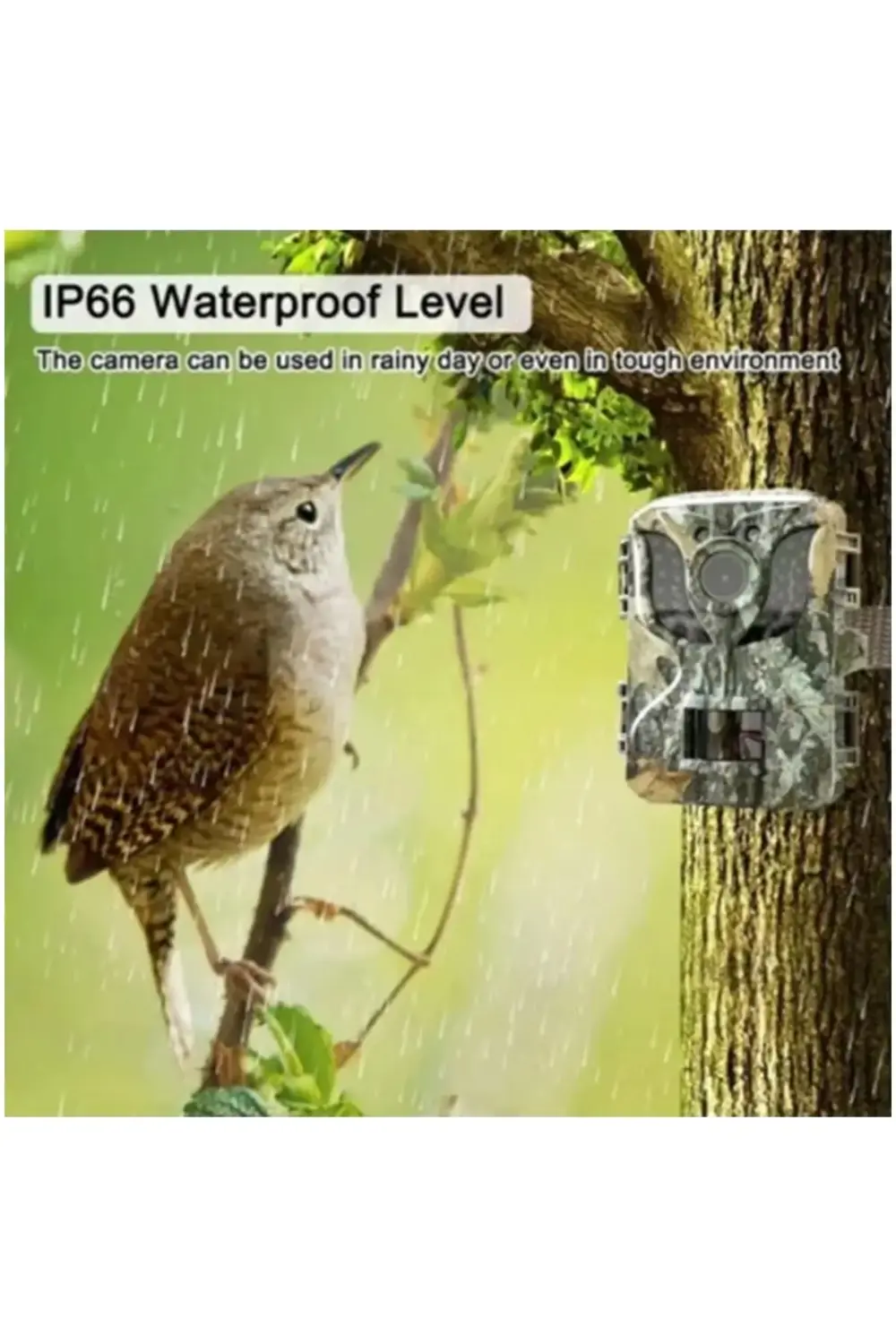 Fotokapan Kamera 16mp Full Hd 1080p Gece Görüşlü 2 Inç Lcd Ekran