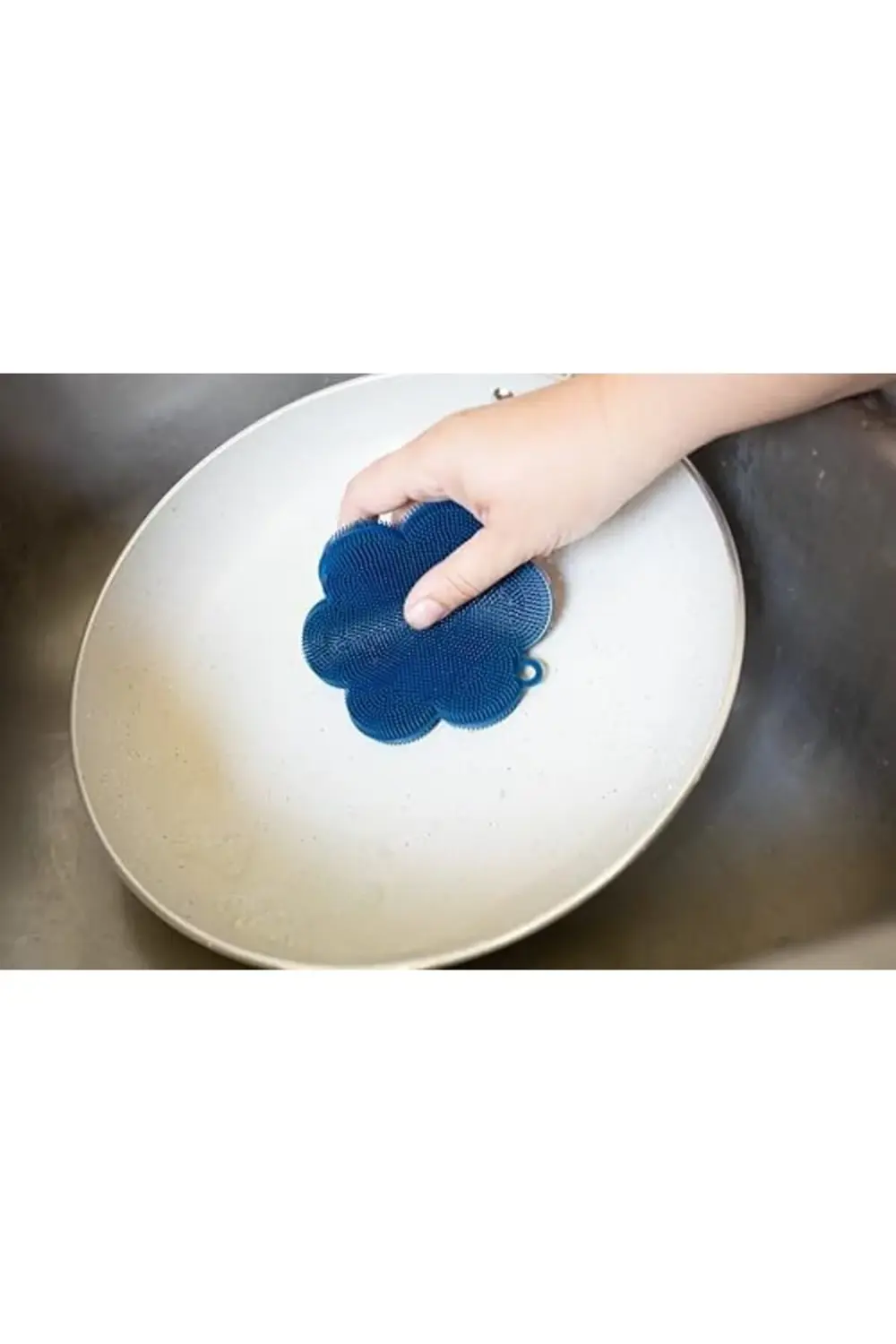 Fox Run Silikon Bulaşık Fırçalama Fırçası, Lacivert 395519