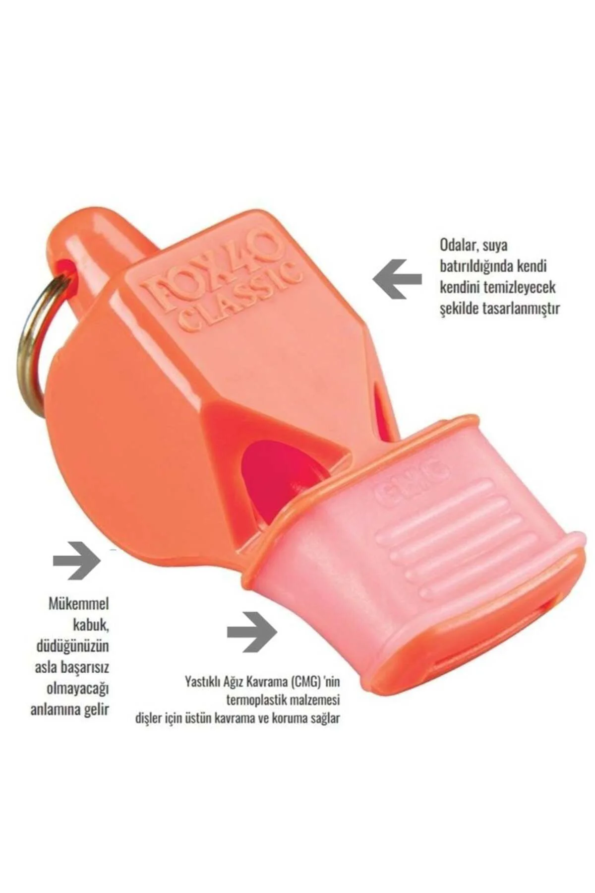 Fox40 Classic Cmg Official Düdük - Turuncu