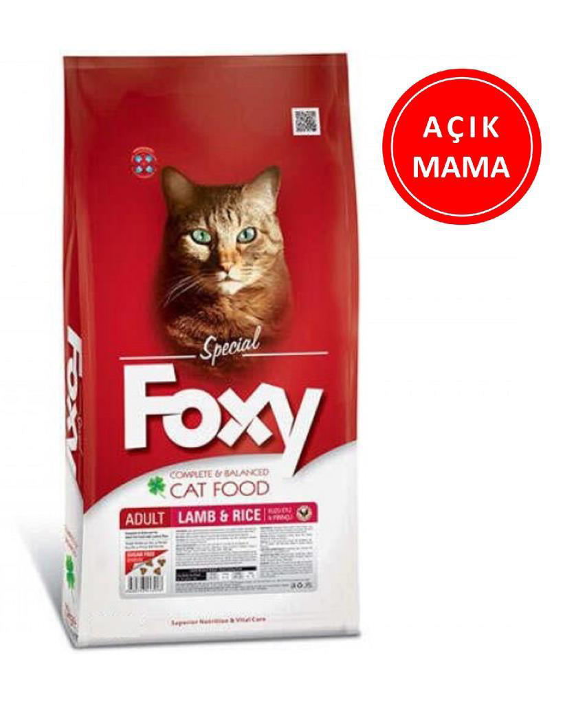 Foxy 32/10 Kuzu Etli Yetişkin Kedi Maması 1 Kg AÇIK Foxy 32/10 Kuzu Etli Yetişkin Kedi Maması 1 Kg AÇIK