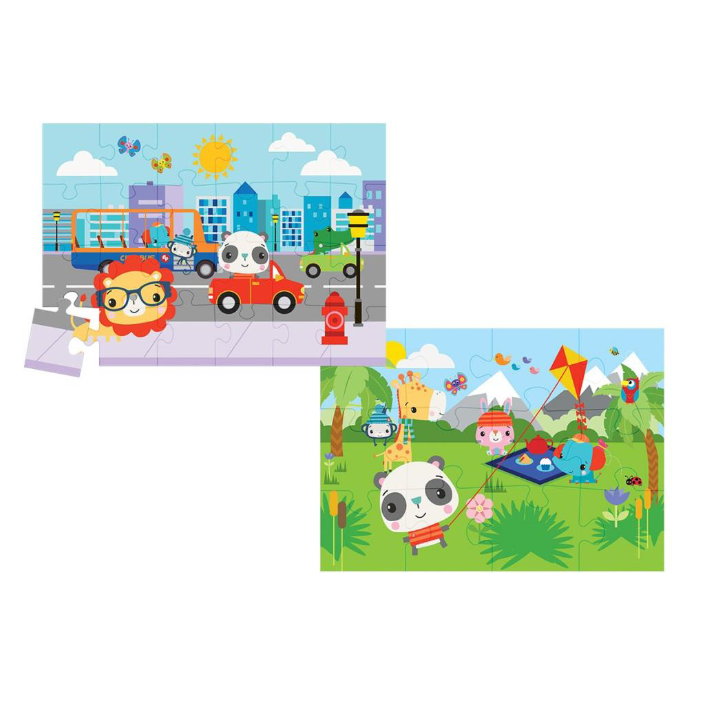 Just Cheap Store Fp 13407 Fisher Price Baby Puzzle City Fun Picnic 2İn1