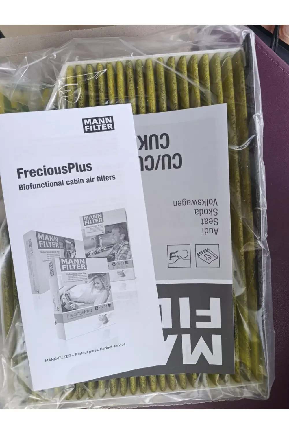 Fp2939/1 Alerjik Karbonlu Polen Filtresi Volkswagen