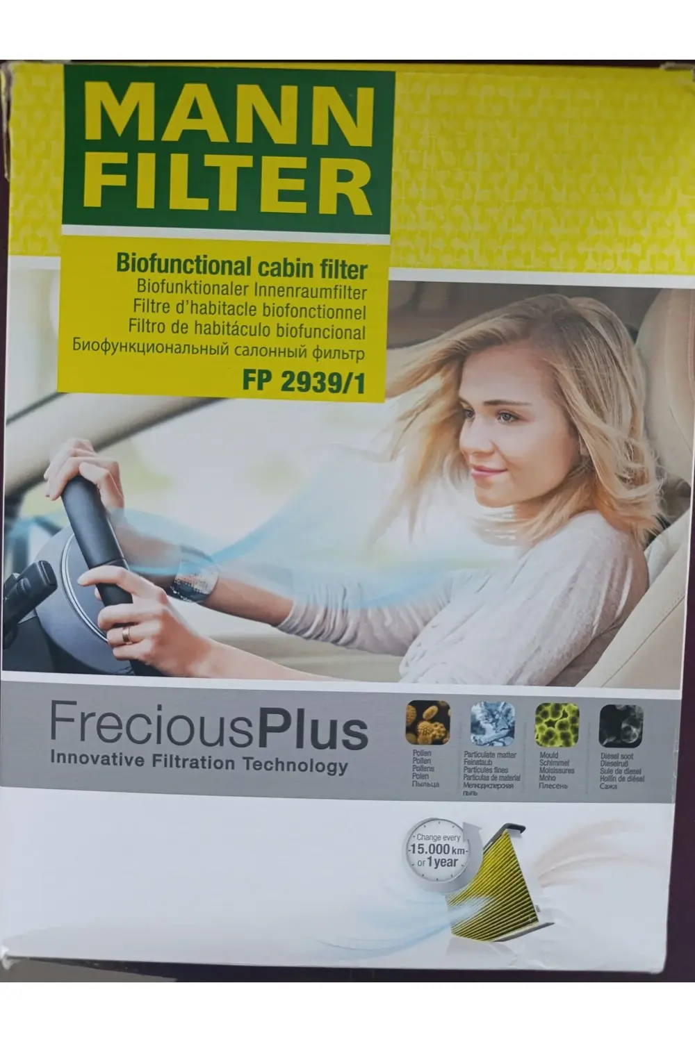 Fp2939/1 Alerjik Karbonlu Polen Filtresi Volkswagen