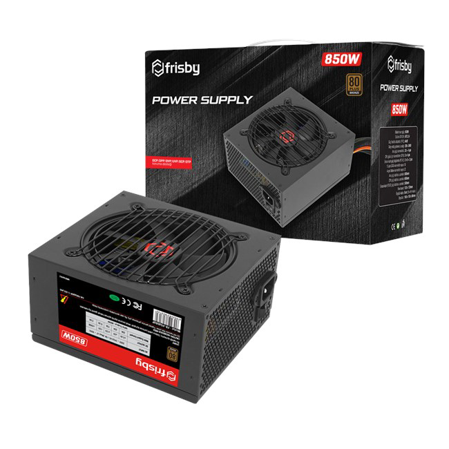 Frisby Fr-Ps8580p 850W 80+ Bronz Power Supply