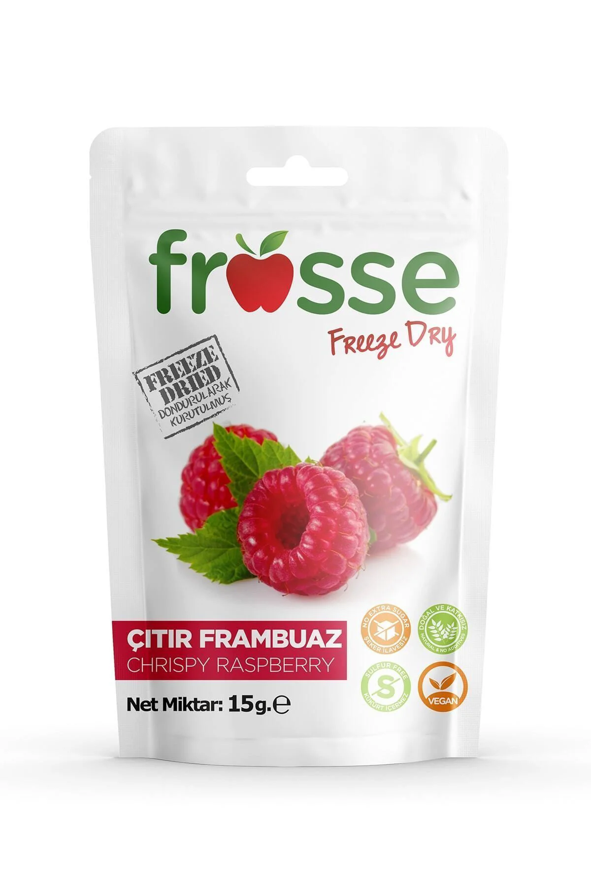 Frambuaz Kıtırı, Freeze Dried (DONDURARAK KURUTULMUŞ) Ahududu Cip