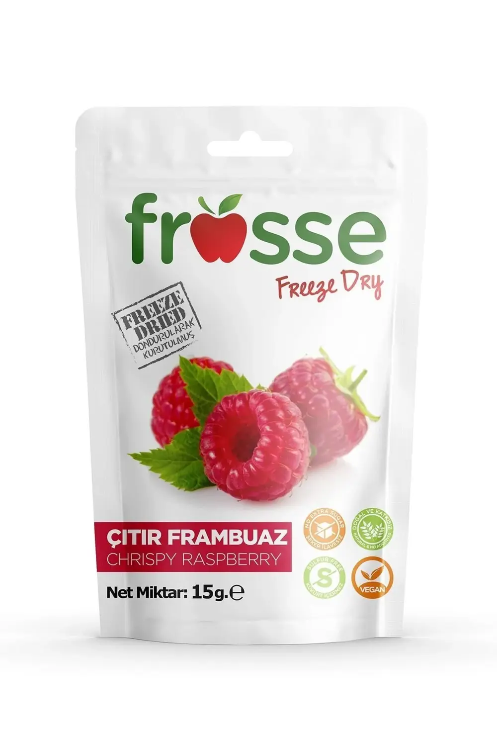 Frambuaz Kıtırı, Freeze Dried (DONDURARAK KURUTULMUŞ) Ahududu Cip