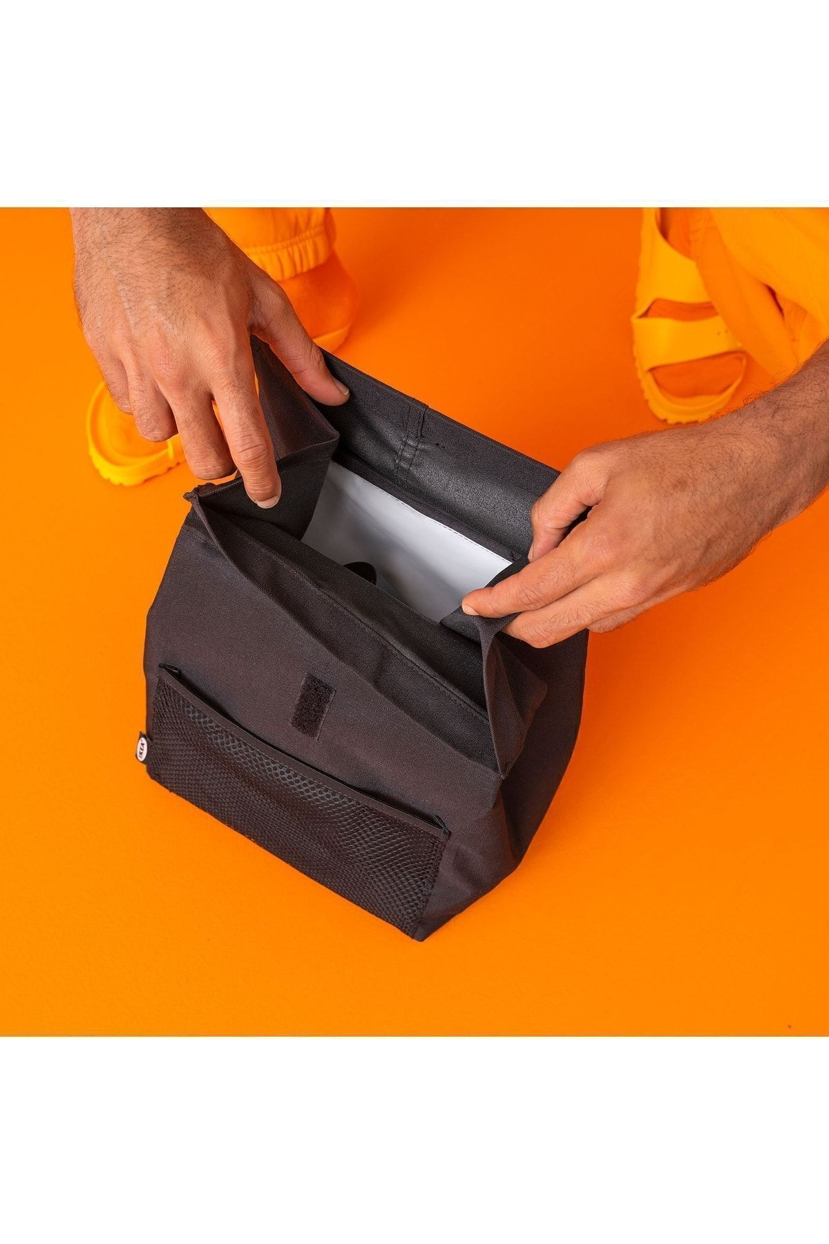 İkea Framtung Siyah 22X17x35 Cm Yemek Çantasi