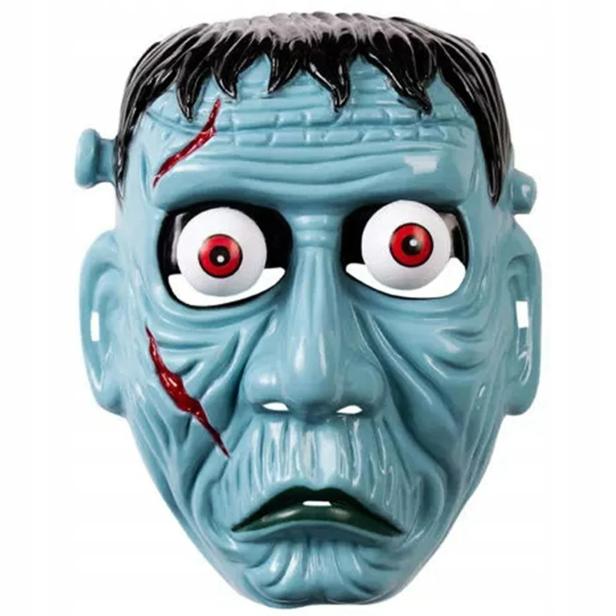 Frankenstein Maske - Hareketli Oynar Gözlü Kostüm Maskesi