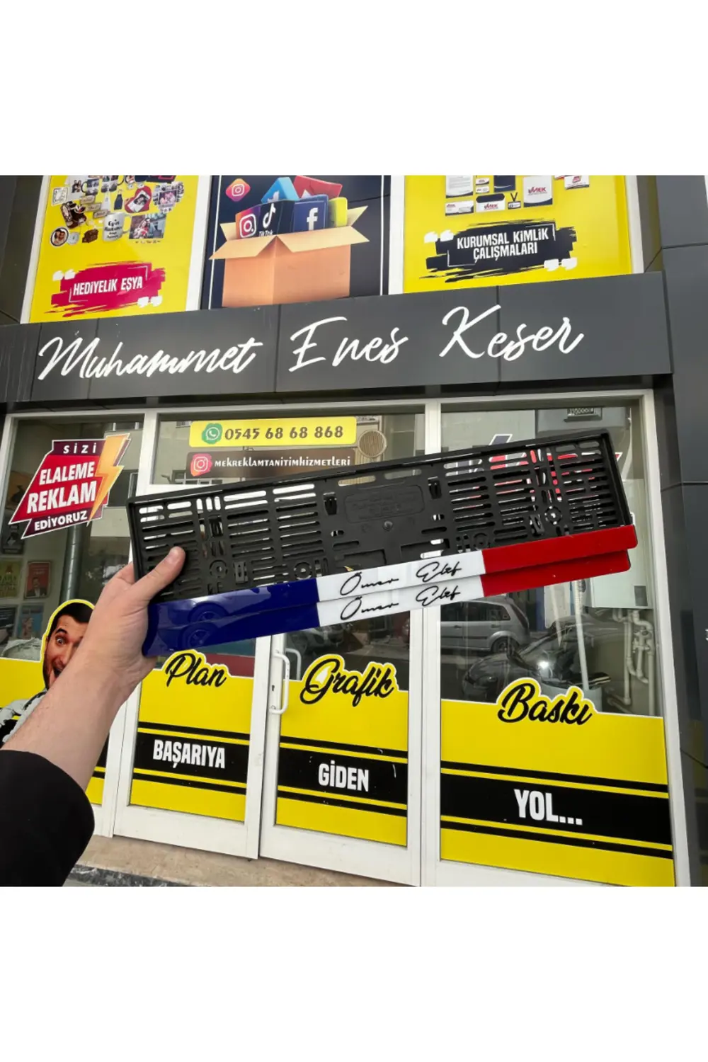 FRANSIZ BAYRAK MODEL PLAKALIK