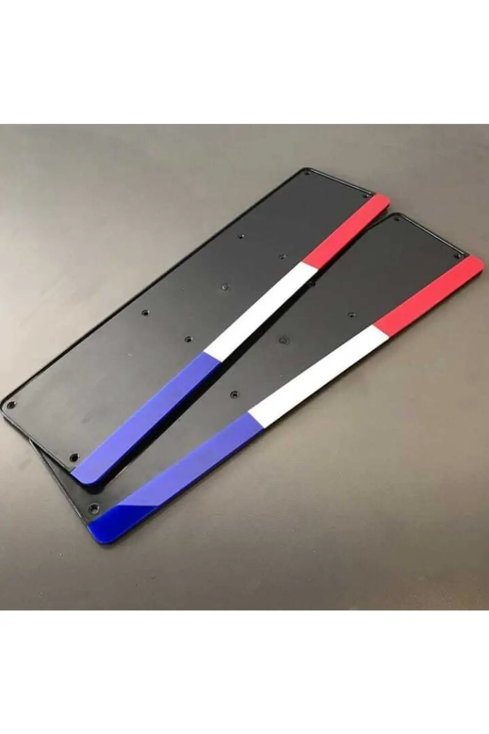 Fransız Pleksi Plakalık Ön Arka Takım 3d Lazer Kesim