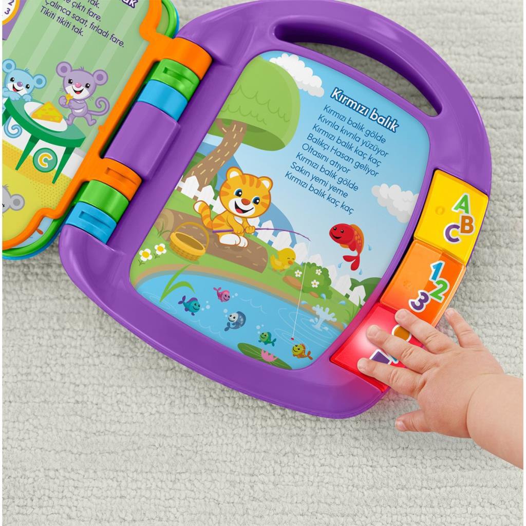 Just Cheap Store Frc73 Fisher-Price® Eğitici Hikaye Kitabı / Türkçe / Eğlen Ve Öğr