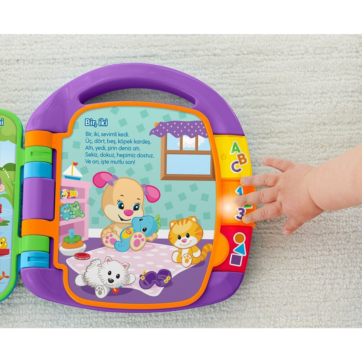 FRC73 Fisher-Price® Eğitici Hikaye Kitabı / Türkçe / Eğlen ve Öğr