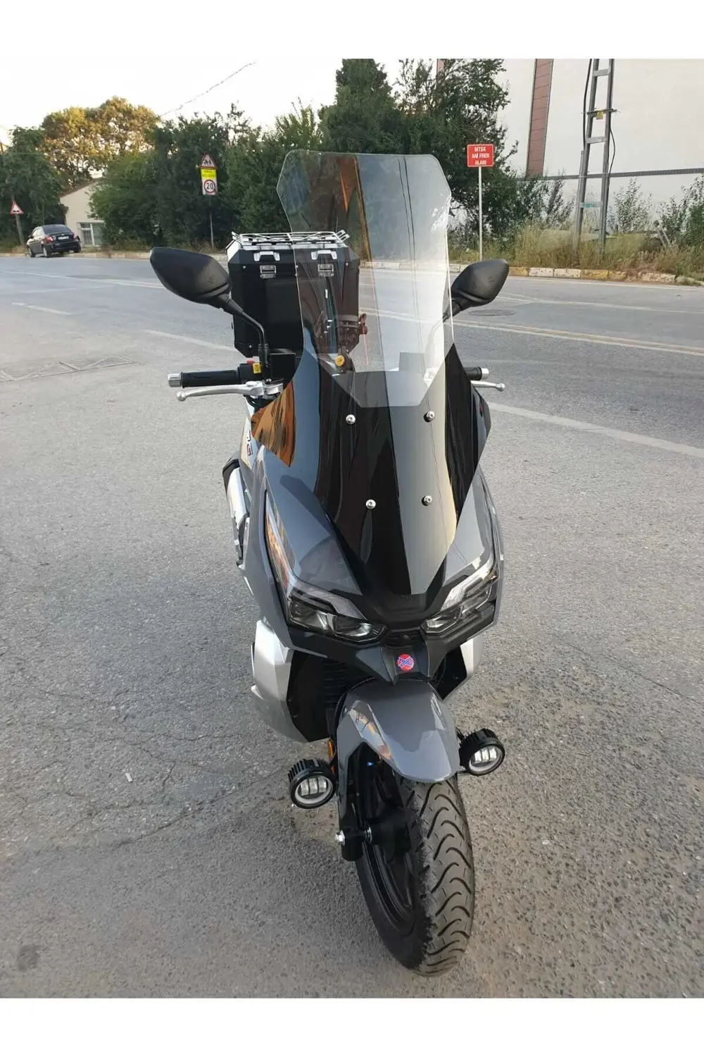 Freccia 150 Ön Cam 2022-2025 Model 78cm şeffaf Renkli 4mm UZUN CA